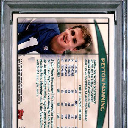 1998 Topps Peyton Manning #360 PSA 6
