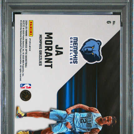 2024 Panini Donruss Optic Phazes Ja Morant #6 PSA 10