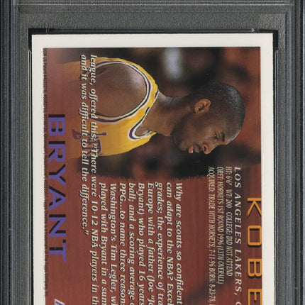 1996 Topps Chrome Kobe Bryant #138 PSA 8