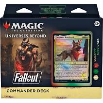 MTG Wizards of the Coast Magic Gathering - Fallout Commander Deck - Scrappy Surviviors