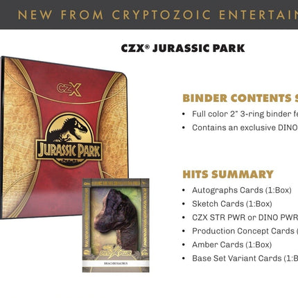 NSP CZX 2026 Jurassic Park Album