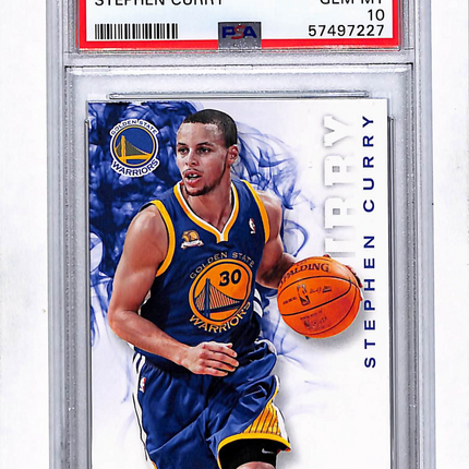 2012 Panini Contenders Stephen Curry #24 PSA 10
