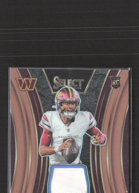 2024 Panini Select Prizm Jayden Daniels #DSM-JDS Bronze Patch /49
