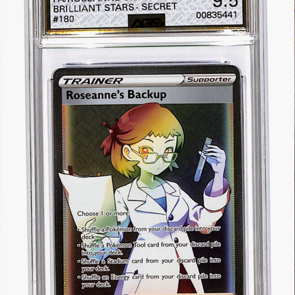 2022 Brilliant Stars Roseanne's Backup #180 Unlimited AGS 9.5