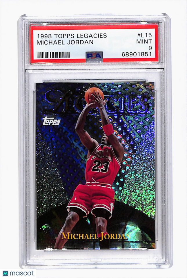 1998 Topps Legacies Michael Jordan #L15 PSA 9