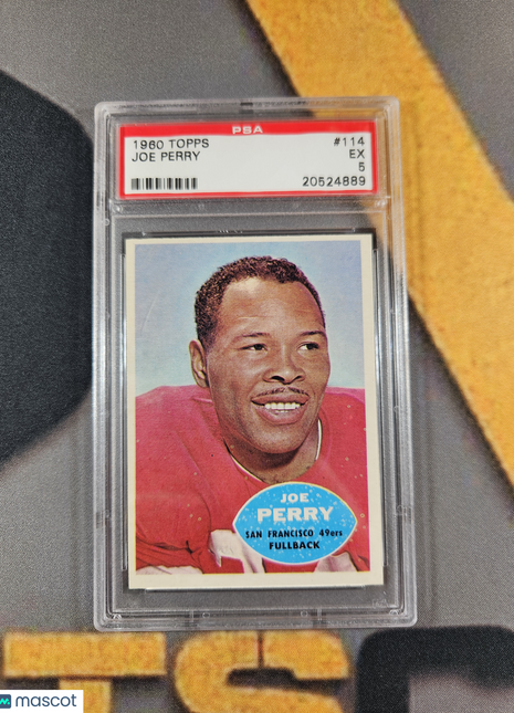 1960 Topps Joe Perry #114 PSA 5