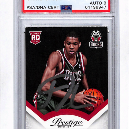 2013 Panini Prestige Giannis Antetokounmpo #175 PSA A