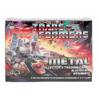 Dynamite Transformers 40th Anniversary Metal Blaster Box