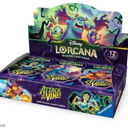 NSP Ravensburger Disney Lorcana Set 13 Attack Of The Vine! Booster Box