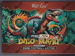 NFL 2025 Wild Card Pro look Dino Might Football Hobby Box