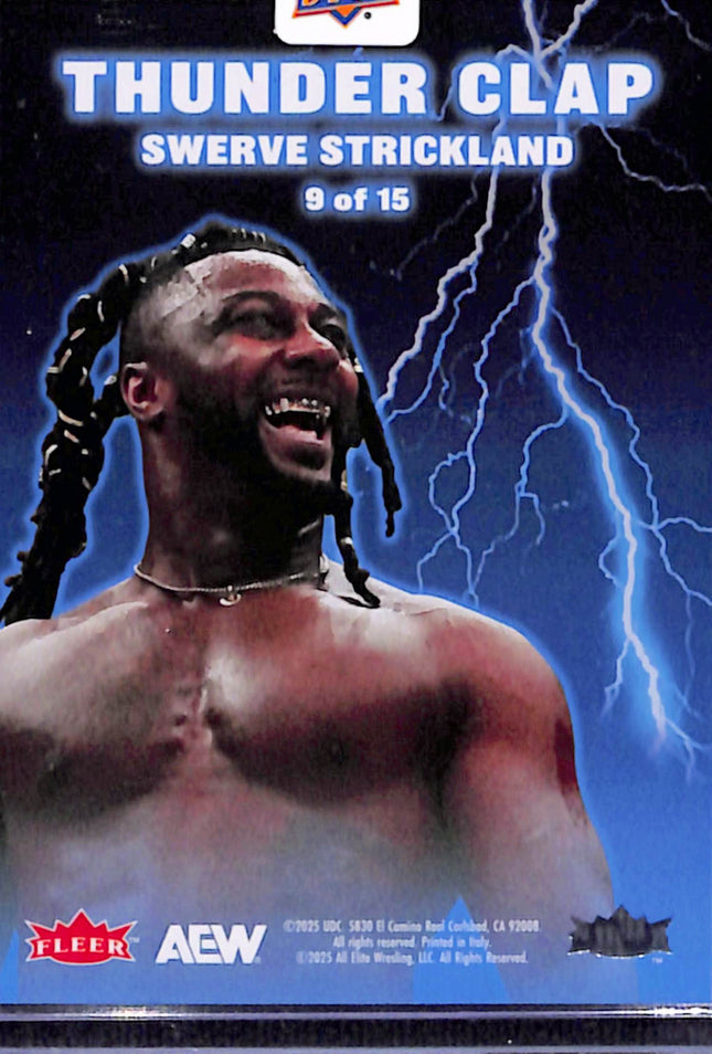 2023 Upper Deck Fleer Swerve Strickland 9 of 15