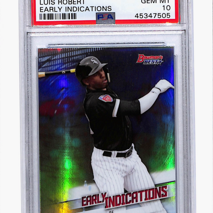2018 Bowman's Best Early Indications Luis Robert #EI-3 PSA 10