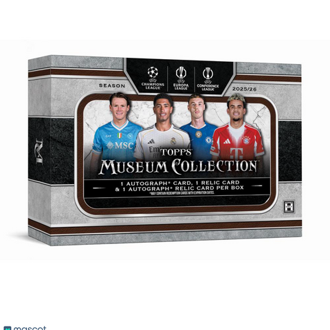 Soccer 2025-26 Topps Museum Collection UEFA Champions League Hobby Box