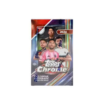 SOCCER 2026 Topps Chrome MLS Soccer Hobby Box