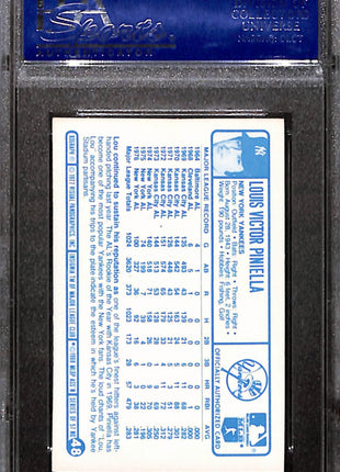 1977 Kellogg's Lou Piniella #48 PSA 9