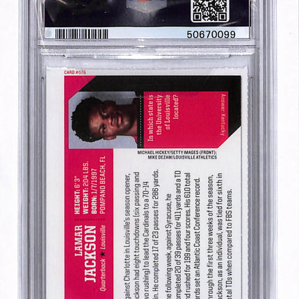 2016 S.I. For Kids Lamar Jackson #576 PSA 6