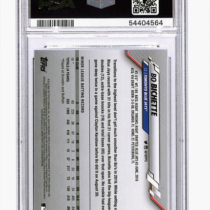 2020 Topps Bo Bichette #78 PSA 10
