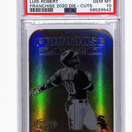 2020 Bowman's Best Franchise 2020 Die-Cuts Luis Robert #FFDCLR PSA 10