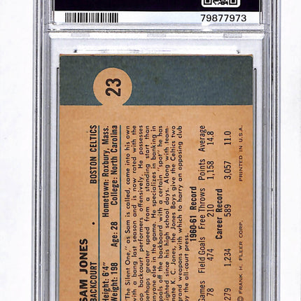 1961 Fleer Sam Jones #23 PSA 4
