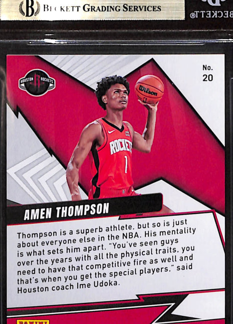 2023 Panini Revolution Shock Wave Amen Thompson #20 BGS 9.5