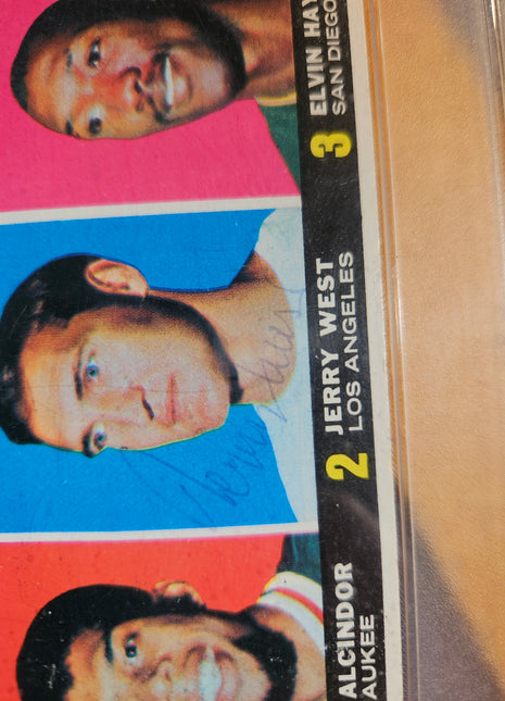 1970 Topps NBA Scoring Leaders #1 PSA A