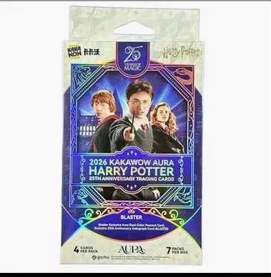 Kakawow 2026 Aura Harry Potter 25th Anniversary Blaster Box