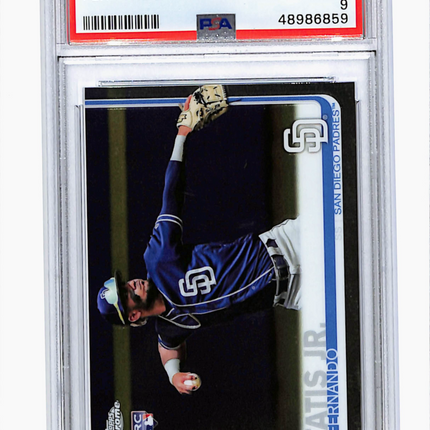 2019 Topps Chrome Fernando Tatis JR. #203 PSA 9