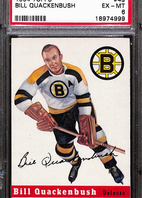 1954 Topps Bill Quackenbush #49 PSA 6