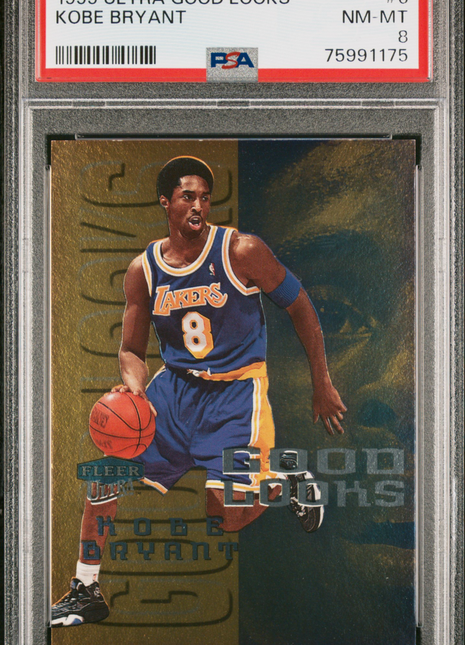 1999 Ultra Good Looks Kobe Bryant #6 PSA 8