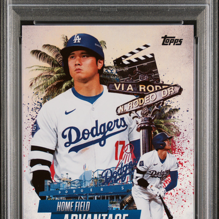 2025 Topps Home Field Advantage Shohei Ohtani #HA5 PSA 9