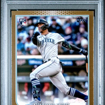2022 Topps Update Julio Rodriguez #US97 Gold PSA 10 /20222