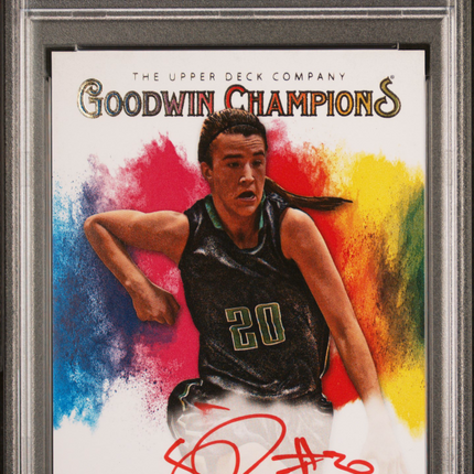 2021 UD Goodwin Champions Splash Of Color Sabrina Ionescu #SI CLR PSA 10 Auto 8