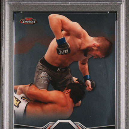 2013 Finest UFC Khabib Nurmagomedov #22 PSA 9