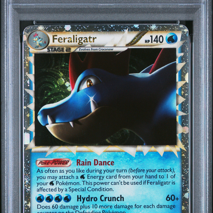 2010 Pokemon Heartgold & Soulsilver Feraligatr PSA 7 #108