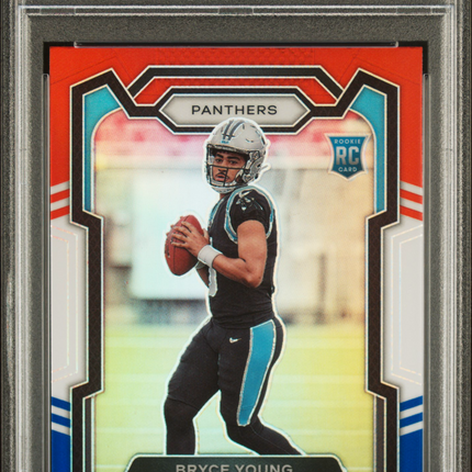 2023 Panini Prizm Bryce Young #311 Red White Blue PSA 10