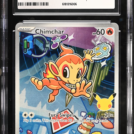 2026 Pokemon Black Star Promos Chimchar CGC 9 #041