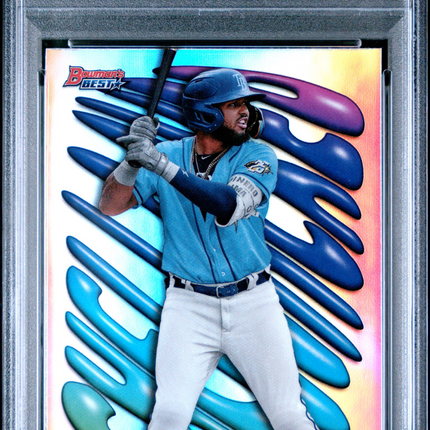 2023 Bowman's Best Shellacked Junior Caminero #SH12 PSA 10