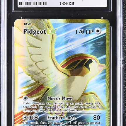 2016 Pokemon Evolutions Pidgeot EX Ultra Rare CGC 10 #104/108