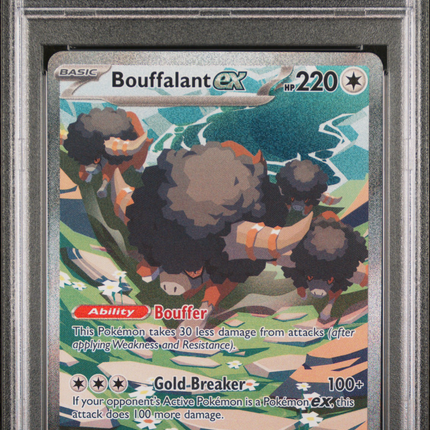 2025 Pokemon White Flare Bouffalant EX Special Illustration Rare PSA 10 #170