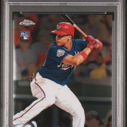 2018 Topps Chrome Update Juan Soto #HMT55 PSA 10