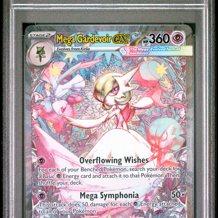 2025 Pokemon Mega Evolution Mega Gardevoir EX SIR PSA 10 #178