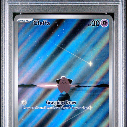 2023 Pokemon Obf EN-Obsidian Flames Cleffa Illustration Rare PSA 10 #202