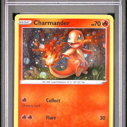2021 Pokemon Swsh Black Star Promo Charmander Battle Styles PSA 8 #092
