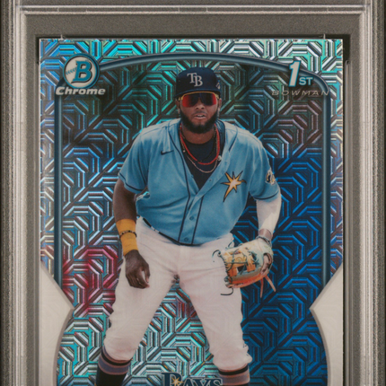 2023 Bowman Mega Box Chrome Junior Caminero #61 PSA 10