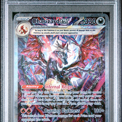 2024 Pokemon Paf EN-Paldean Fates Charizard EX SIR PSA 9 #234
