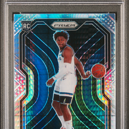 2020 Panini Prizm Anthony Edwards #258 Hyper PSA 10
