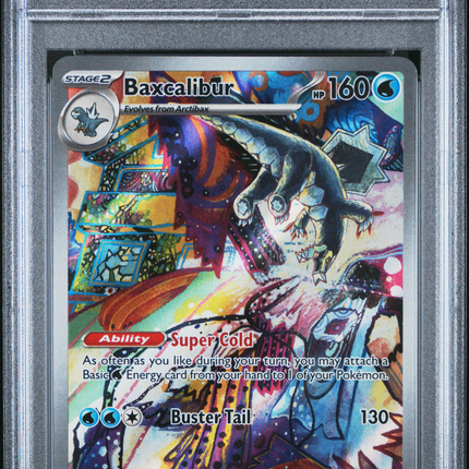 2023 Pokemon Pal EN-Paldea Evolved Baxcalibur Illustration Rare PSA 10 #210