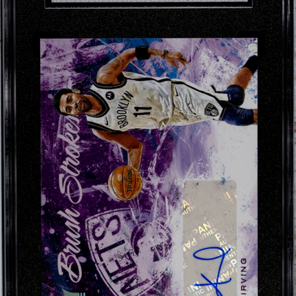 2021 Court Kings Kyrie Irving Brush Strokes Masterpiece SGC 9.5 Auto 10 1/1