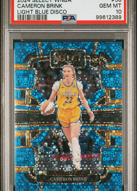 2024 Panini Select WNBA Cameron Brink #56 PSA 10