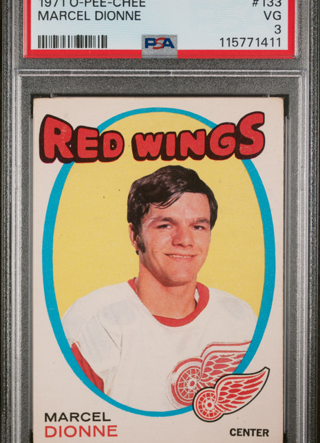 1971 O-Pee-Chee Marcel Dionne #133 PSA 3
